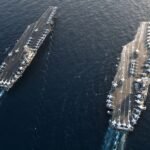 US Aircraft Carrier in South China Sea