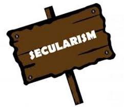 Secularism in a sarcastic way