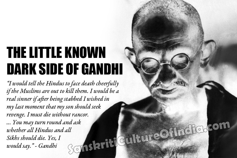 The Lie... Gandhi was a Mahatma - Kreately
