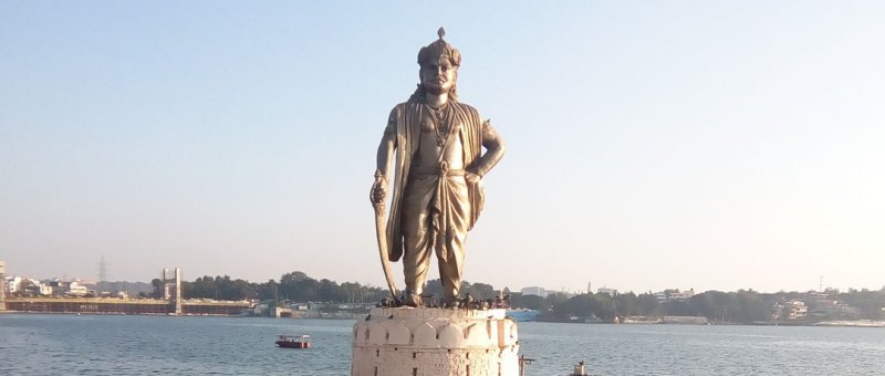 Raja Bhoj Statue