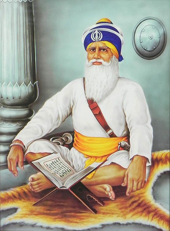 A saint, A warrior, A martyr Baba deep Singh ji Artist