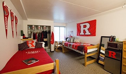Rutgers Dorm Room.