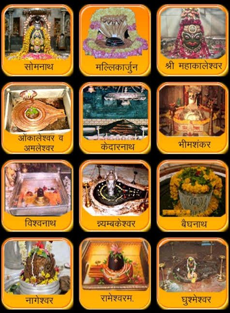 The 12 Jyotirlingas