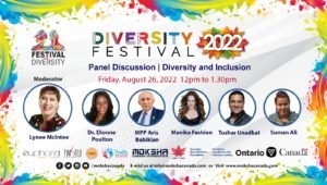 MOKSHA Canada Foundation is back with a bang to present Toronto Diversity Festival on Aug 26, 2022, with Tushar Unadkat