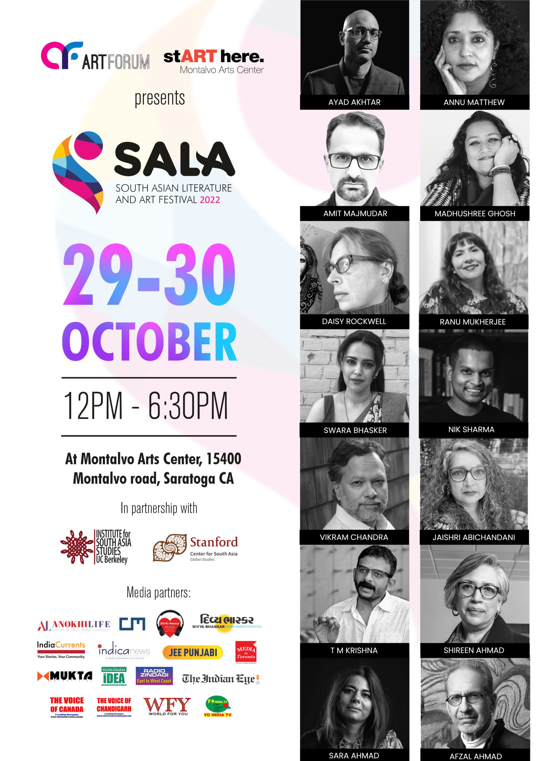 2022 South Asian Literature & Art Festival.